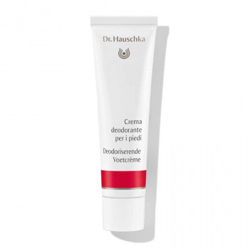 Dr. Hauschka Balsamo deodorante per i piedi: normalizza la sudorazione in questa particolare zona del corpo Dr. Hauschka Balsamo deodorante per i piedi - Crema deodorante contro la sudorazione dei piedi, senza sali di alluminio