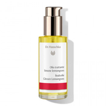 Dr. Hauschka Olio trattante Limone Lemongrass: rassoda e attiva anche la pelle che tende agli inestetismi della cellulite Dr. Hauschka Olio trattante Limone Lemongrass: rassoda la pelle anche in caso di cellulite