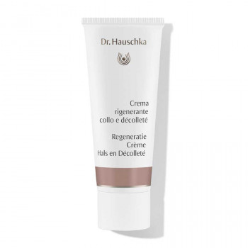 Dr. Hauschka Crema rigenerante collo e décolleté: Trattamento rassodante per la pelle matura Dr. Hauschka Crema rigenerante collo e décolleté